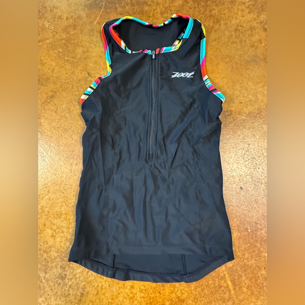 Zeet triathlon tank top for swimming cycling size xs